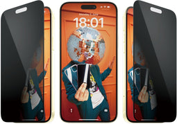 PanzerGlass - Apple iPhone 15 Plus - Ultra Wide Fit Privacy - Geharde glas screenprotector