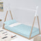 Dekbedovertrek zonder vulling HappyFriday Basic Kids Vichy Blauw 105 x 200 cm