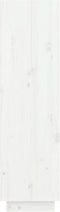 vidaXL - Schoenenkast - 60x34x105 - cm - massief - grenenhout - wit