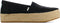 TOMS Valencia - Dames Espadrilles - Zachte stof met elastiek - Zwart - Maat 37