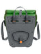 Vaude Aqua Front - Fietstassen - Waterdicht PVC-vrij - Groen