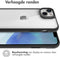 imoshion Hoesje Geschikt voor iPhone 14 Hoesje - imoshion Rugged Hybrid Case - Zwart / Transparant