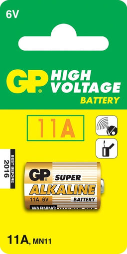 GP 11A - Alkaline batterij - Betrouwbare energiebron voor diverse apparaten - Multi-color