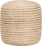 vidaXL - Poef - handgemaakt - 40x45 - cm - jute