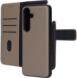 Mobiparts 128589 - 2-in-1 Wallet Case - Echt leer - Bruin