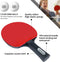Loki - Professionele tafeltennis set - 2 Tafeltennisbatjes - 3 Balletjes - Pingpong net - Opberghoes met rits