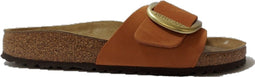 Birkenstock Madrid - Dames Slippers - Big Buckle Narrow-fit - Pecan Nubuck