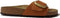 Birkenstock Madrid - Dames Slippers - Big Buckle Narrow-fit - Pecan Nubuck