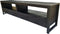 Tv meubel Finn - tv kast zwart - industriele tv meubel 220 cm