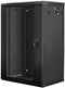 Lanberg WF01-6418-10B - Rek Rack 18U - Wandmontage - Zwart