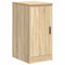 vidaXL - Garagekast - 40x51x85 - cm - massief - grenenhout - sonoma - eikenkleurig