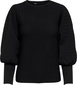 ONLY ONLGINNIE L/S PUFF PULLOVER - Dames Trui - Maat S