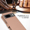 Selencia Google Pixel 8 - Echt Lederen Bookcase - 3 Pashouders - Dusty Pink