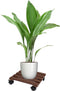 Pro Garden Plantentrolley - hout - bruin - vierkant - 29 x 29 cm - 100 kilo