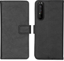 iMoshion Hoesje Geschikt voor Sony Xperia 1 II Hoesje Met Pasjeshouder - iMoshion Luxe Bookcase - Zwart