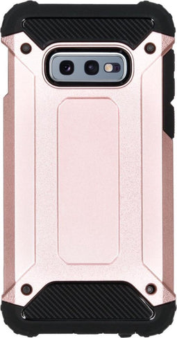 iMoshion Hoesje Geschikt voor Samsung Galaxy S10e Hoesje - iMoshion Rugged Xtreme Backcover - Rosé