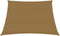 vidaXL - Zonnezeil - 160 - g/m² - 4/5x4 - m - HDPE - taupe