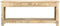 vidaXL - Salontafel - handgeschilderd - 110x50x45 - cm - massief - mangohout