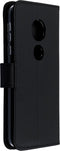 Accezz Wallet Softcase - Geschikt voor Motorola Moto G6 Play / Moto E5 - 3 Pashouders - Zwart