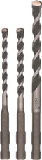 Bosch Universeelborenset SDS-Quick - 3-delig - Diameter 5,0x100 mm en 6,0x100 mm (3 stuks)
