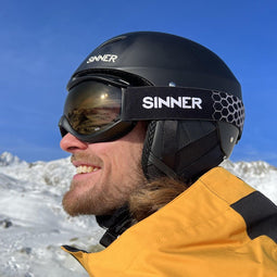 SINNER TICO - Skibril - Anti-condenscoating - Grijs