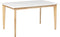 Eettafel uitschuifbaar SOLA Wit 140/180 cm 90 cm