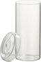 J-Line voorraadpot Lisa - glas - transparant - medium