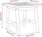 vidaXL - Bijzettafel - 45x45x40 - cm - van - massief - acaciahout