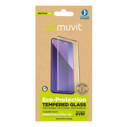 Muvit for Change Redmi Note 13 Pro+ 5G - Schermbeschermer - Bescherming tegen krassen