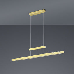 Trio Leuchten Trajan - Hanglamp - SMD fitting - Messing