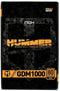 Nox Hummer GDW Gold - Voedingsbron ATX 1000W 80 Plus Gold - Zwart