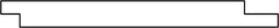 Tuindeco - Dubbel lip profiel douglas zwart geimpregneerd 1,8x19,0x300 cm Tuindeco