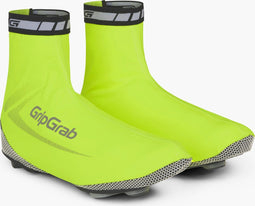 GripGrab RaceAqua Hi-Vis - Waterdichte Race Fiets Overschoenen - Geel Hi-Vis - Unisex - Maat L