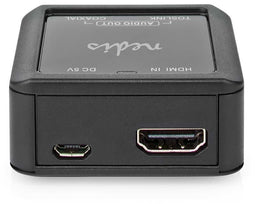 Nedis ACON3425AT - Digitale Audio-omvormer - Coax en Optisch - 192 kHz