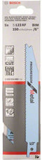 Bosch S 123 XF - Reciprozaagblad - Progressor for Metal - 150 mm (1 stuk)