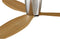 Beacon Airfusion Radar brushed chrome plafondventilator 132 cm