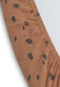 Jollein Aankleedkussenhoes - Jersey 50x70cm - Caramel met zwarte spots