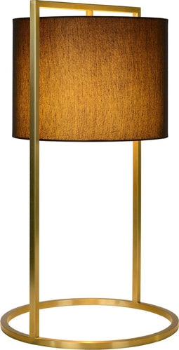Atmooz - Tafellamp Moyo - E27 - Slaapkamer / Woonkamer - Industrieel - Kleur : Goud Brons - Hoogte 60cm - Metaal