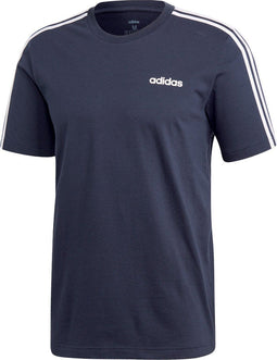 adidas Essentials 3-Stripes - Heren Sportshirt - Maat S - Blauw