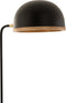 J-Line vloerlamp Evy - ijzer/hout - zwart/naturel