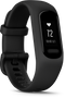 Garmin VivoSmart 5 - Activity Tracker - Hartslagmonitor Energieniveau - Zwart S/M