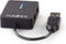 Nedis USB-Hub - USB-A Male - 4x USB A Female - 4-Poorts poort(en) - USB 2.0 - USB Gevoed