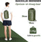 Vertrex Tri-Season Adventure Mummy Slaapzak - Dekenmodel - Waterafstotend - Groen