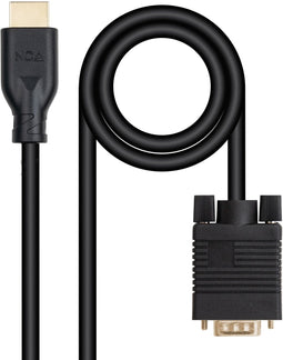 Nanocable 10.15.4602 - VGA-kabel - 1,8 m - Zwart