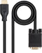 Nanocable 10.15.4602 - VGA-kabel - 1,8 m - Zwart