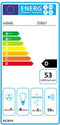 vidaXL Wandafzuigkap 756 m³/u LED 60 cm roestvrij staal