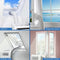 Exclusive by TW - Raamafdichtingskit mobiele airco - Houdt warmte buiten en koelte binnen - Wit