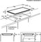 AEG HK854870XB - Hob2Hood - Keramische kookplaat