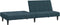 vidaXL - Slaapbank - 2-zits - fluweel - blauw