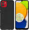 iMoshion Hoesje Geschikt voor Samsung Galaxy A03 Hoesje Siliconen - iMoshion Color Backcover - Zwart
